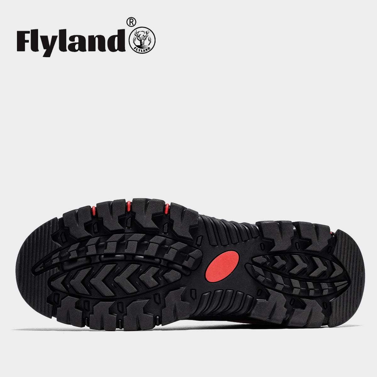 FLYLAND Men's Casual Leather Shoes Chukka Ankle Boots Handmade Fashion Shoes Non Slip Breathable Comfortable Mid Top for Driving Walking Outdoor