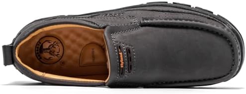 FLYLAND Basic 1.0 Men's Fashion Loafers Vintage Classical Leather Ankle Boots Handmade Chukka Boots Daily Casual Work Office Shoes Driving Shoes