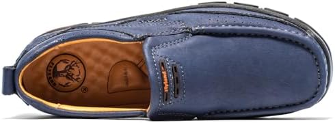 FLYLAND  Men's Fashion Loafers Vintage Classical Leather Ankle Boots Handmade Chukka Boots Daily Casual Work Office Shoes Driving Shoes