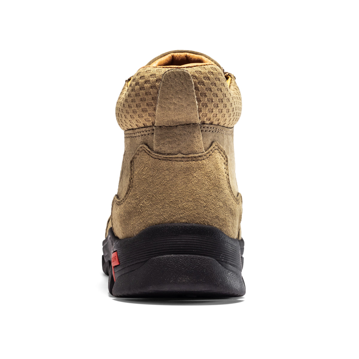 FLYLAND Men's Chukka Boots Casual Leather Shoes Ankle Shoes Non Slip Breathable Comfortable Mid Top for Driving Walking Outdoor